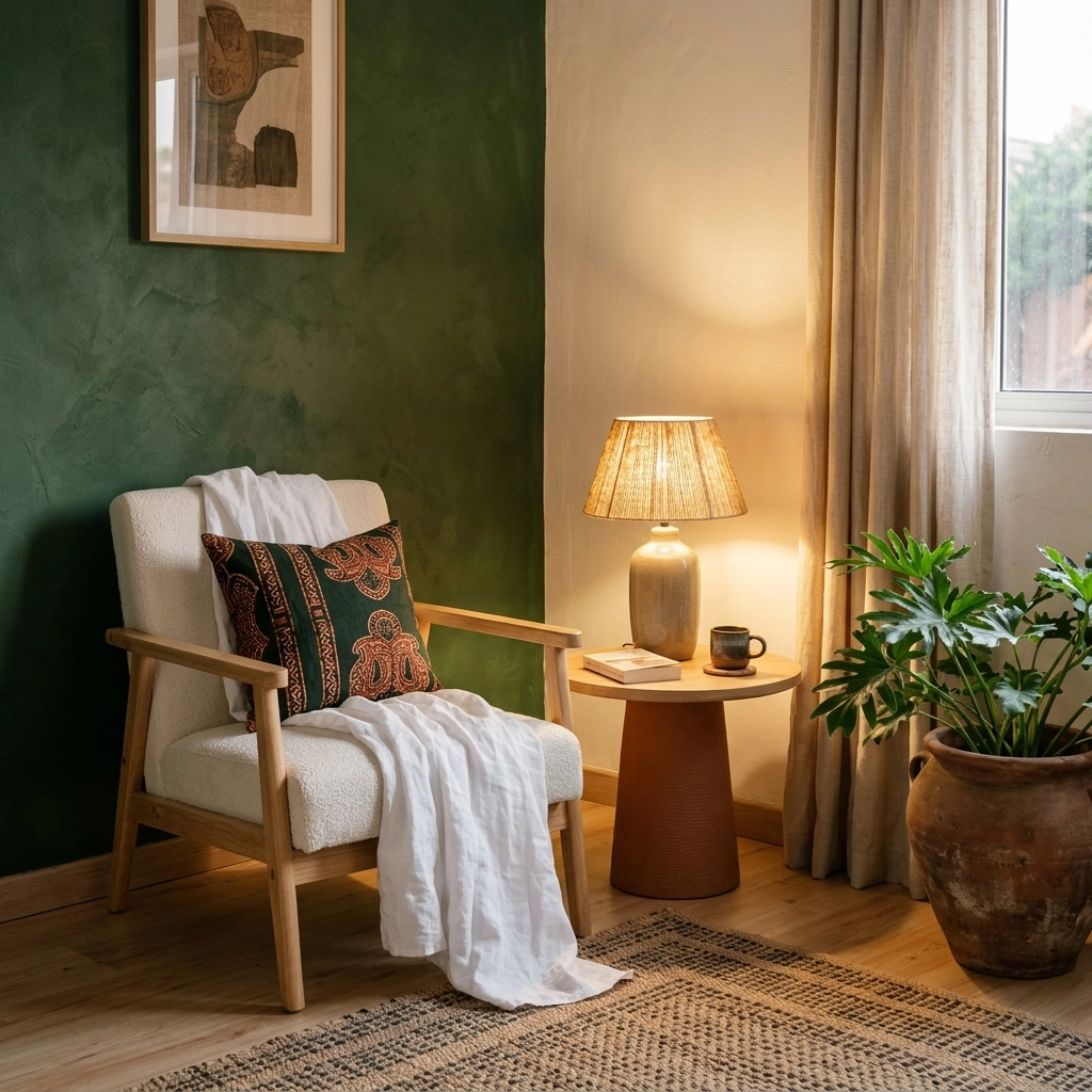 Comfortable seating corner